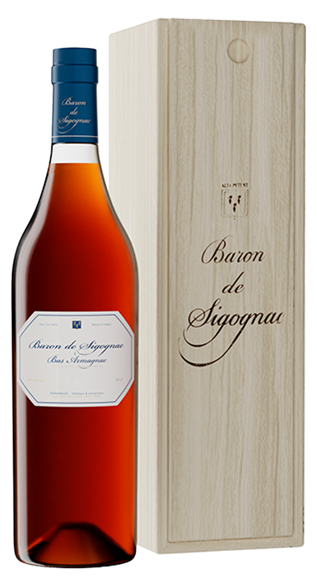 Арманьяк Baron de Sigognac Millesime 2000 Bordeneuve, 2000 г.