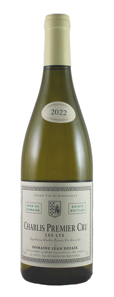 Вино Chablis Premier Cru Cote de Lechet Domaine Jean Defaix AOP, 2020 г.