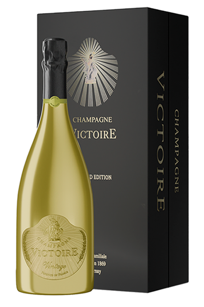 Шампанское Champagne Victoire Gold Vintage 2015 Premier Cru Brut, 2015 г.